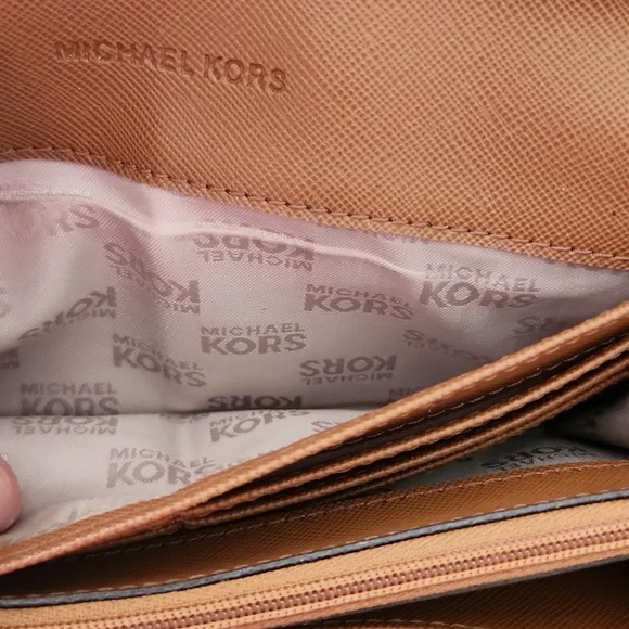 Michael Kors Brown Leather Wallet - Picture 15 of 16